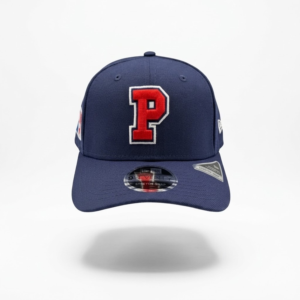 New Era Panama WBC Hat Men OSFM Navy NWT 9SEVENTY Stretch Snapback Baseball Cap